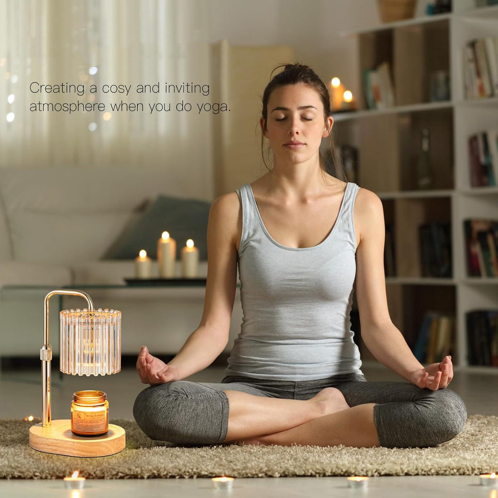 Candle Warmer Lamp with Timer & Bulbs