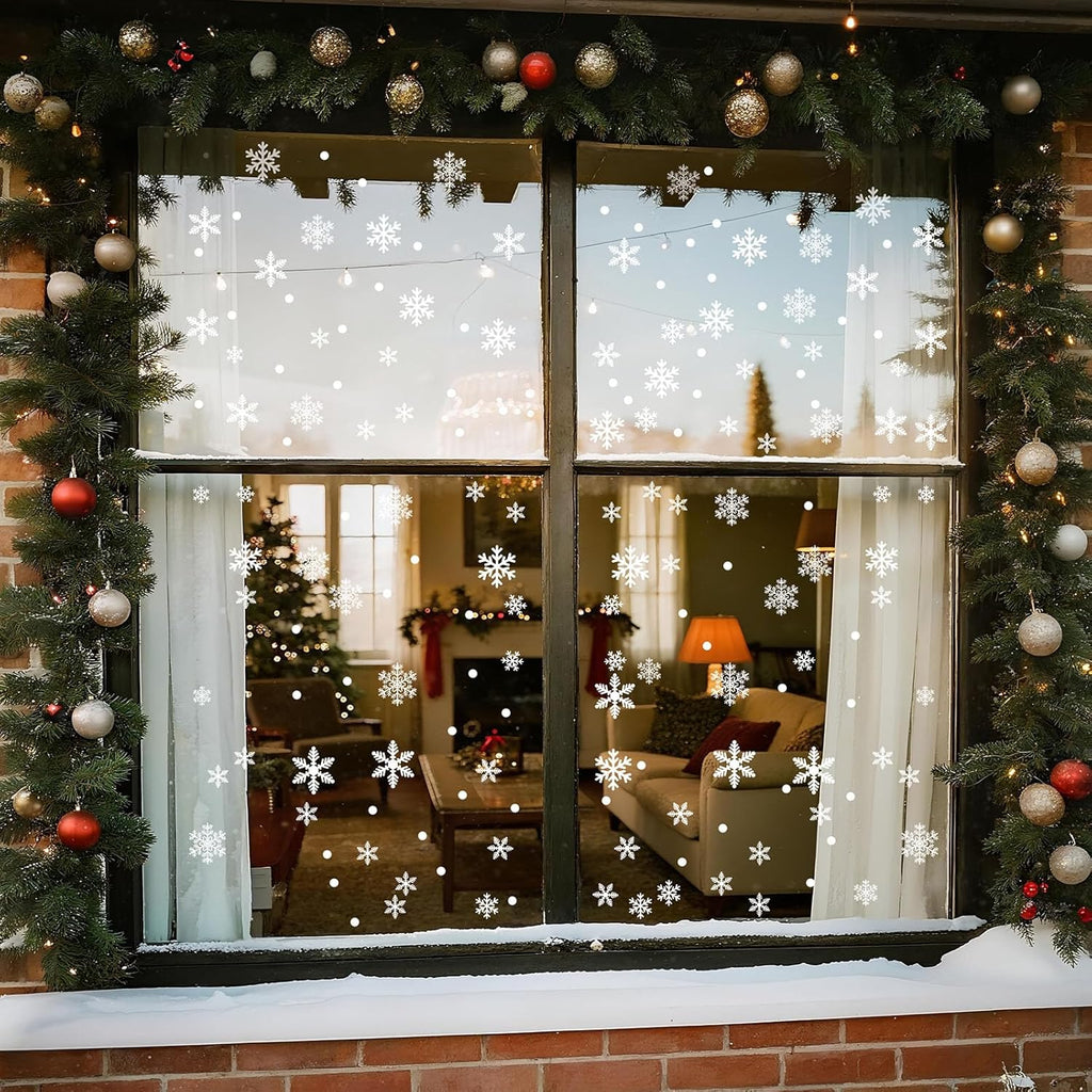 Christmas Snowflake Window Stickers