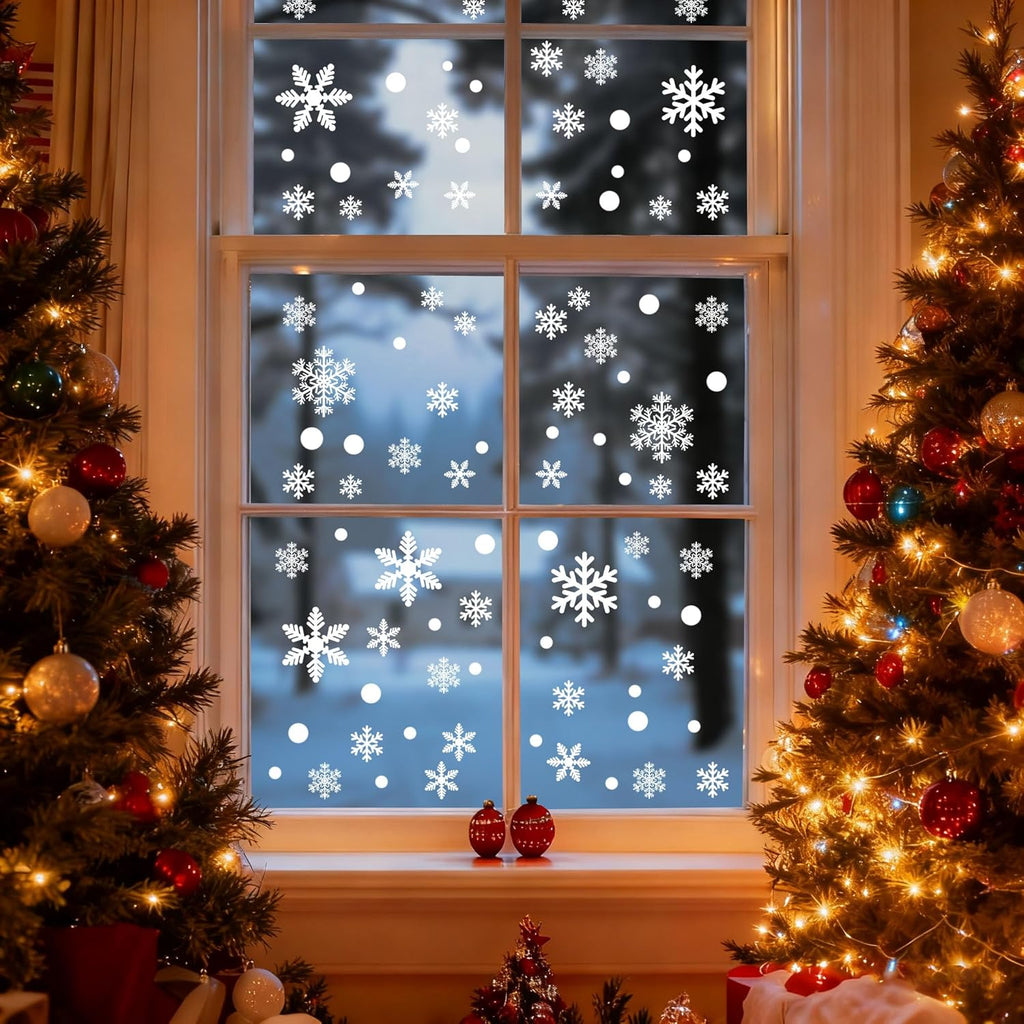Christmas Snowflake Window Stickers