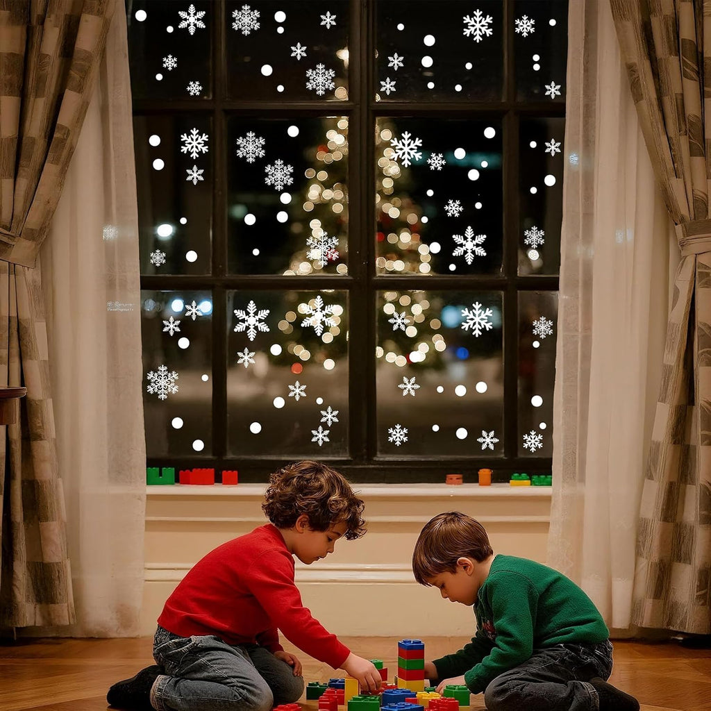 Christmas Snowflake Window Stickers