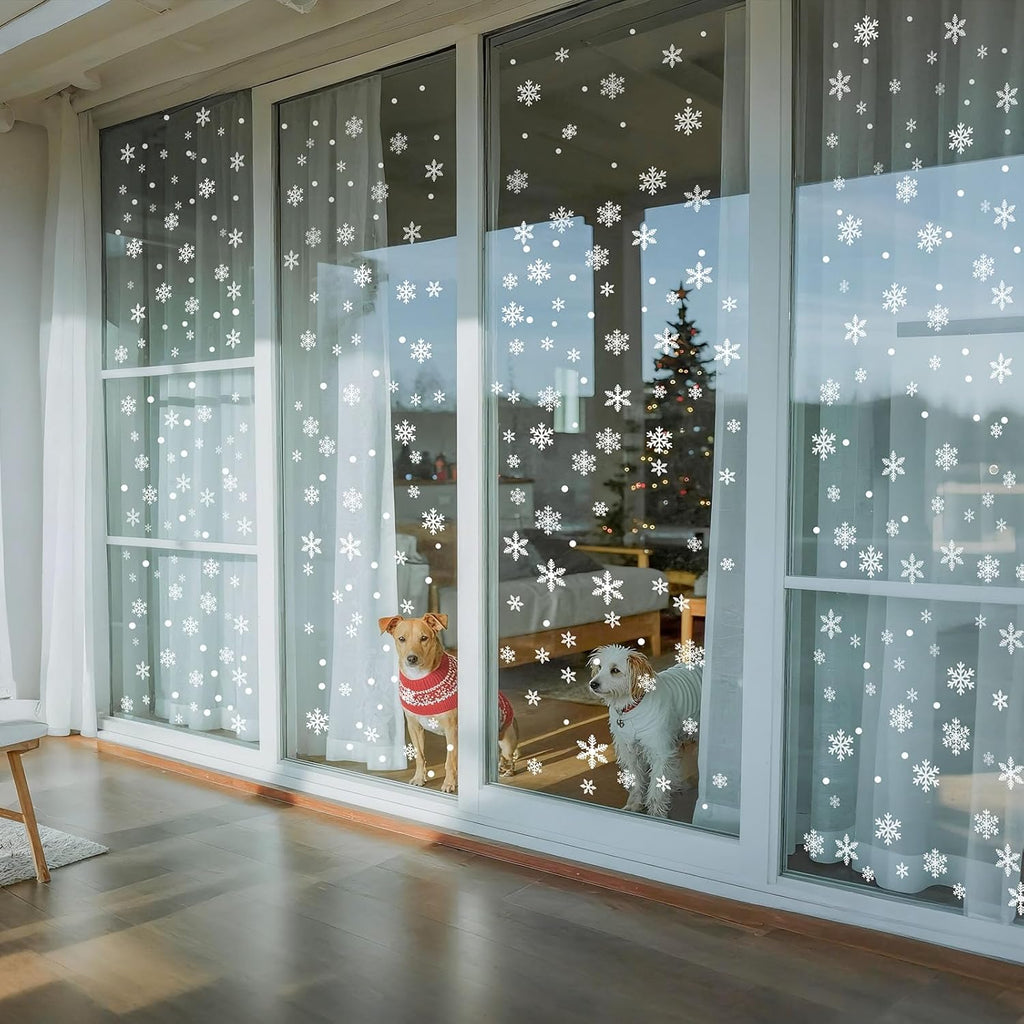 Christmas Snowflake Window Stickers